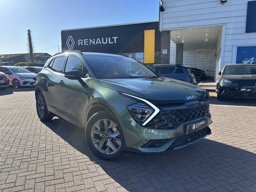 Kia Sportage 1.6T Gdi 207 Hev Gt-line S Green