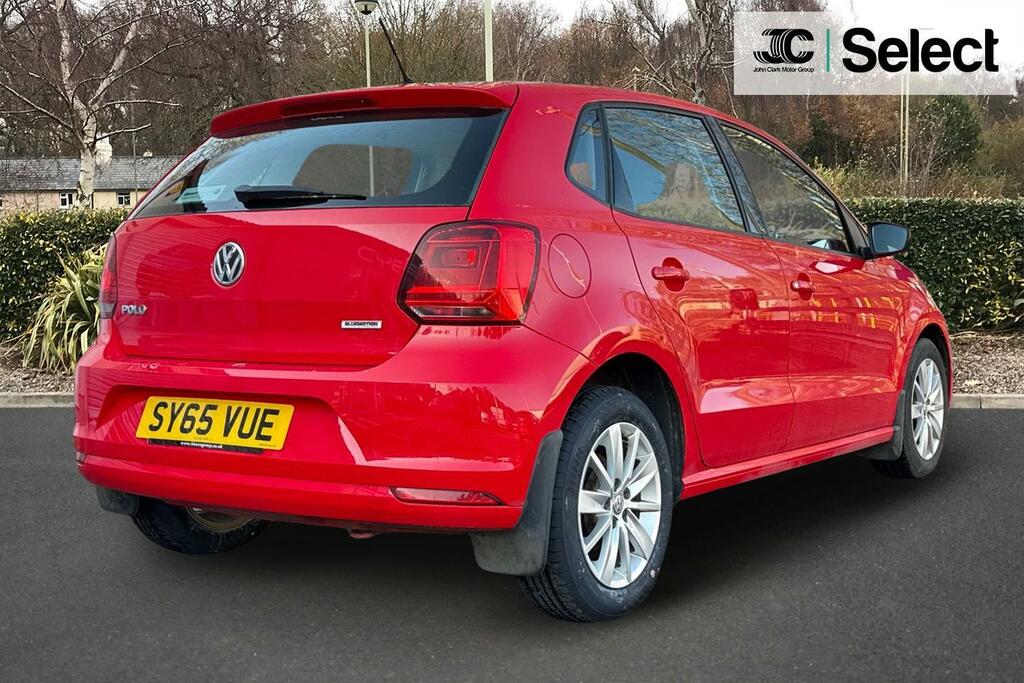 Volkswagen Polo 1.0 Bluemotion Tech Se Hatchback SY65VUE Red #2