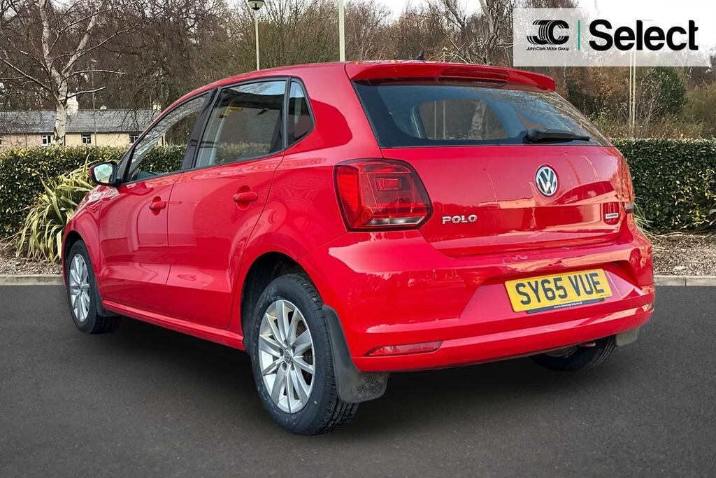 Volkswagen Polo 1.0 Bluemotion Tech Se Hatchback SY65VUE Red #4