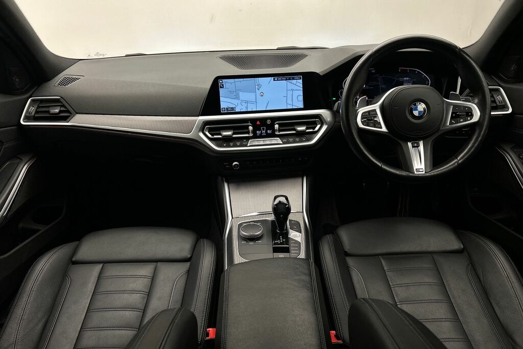 BMW 3 Series 320D Xdrive M Sport Saloon White #4