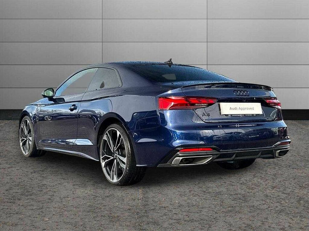 Audi A5 Coupe Black Edition 35 Tfsi 150 Ps S Tronic PJ22YNC Blue #3