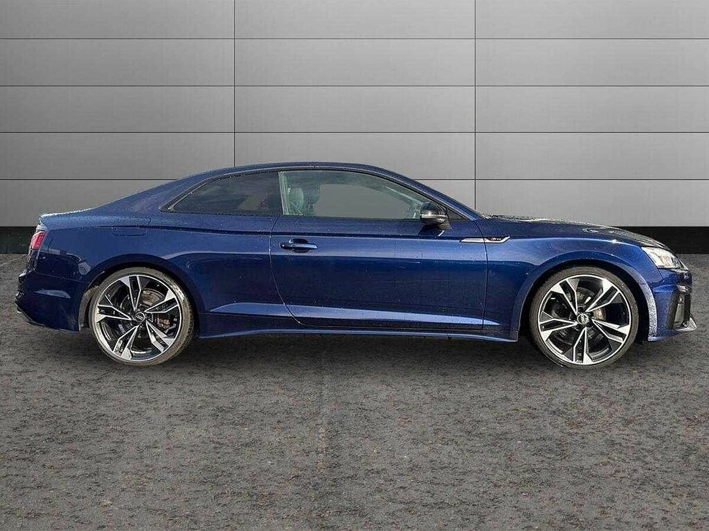 Audi A5 Coupe Black Edition 35 Tfsi 150 Ps S Tronic PJ22YNC Blue #4