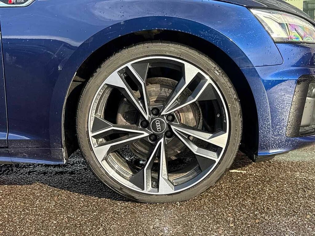 Audi A5 Coupe Black Edition 35 Tfsi 150 Ps S Tronic PJ22YNC Blue #5