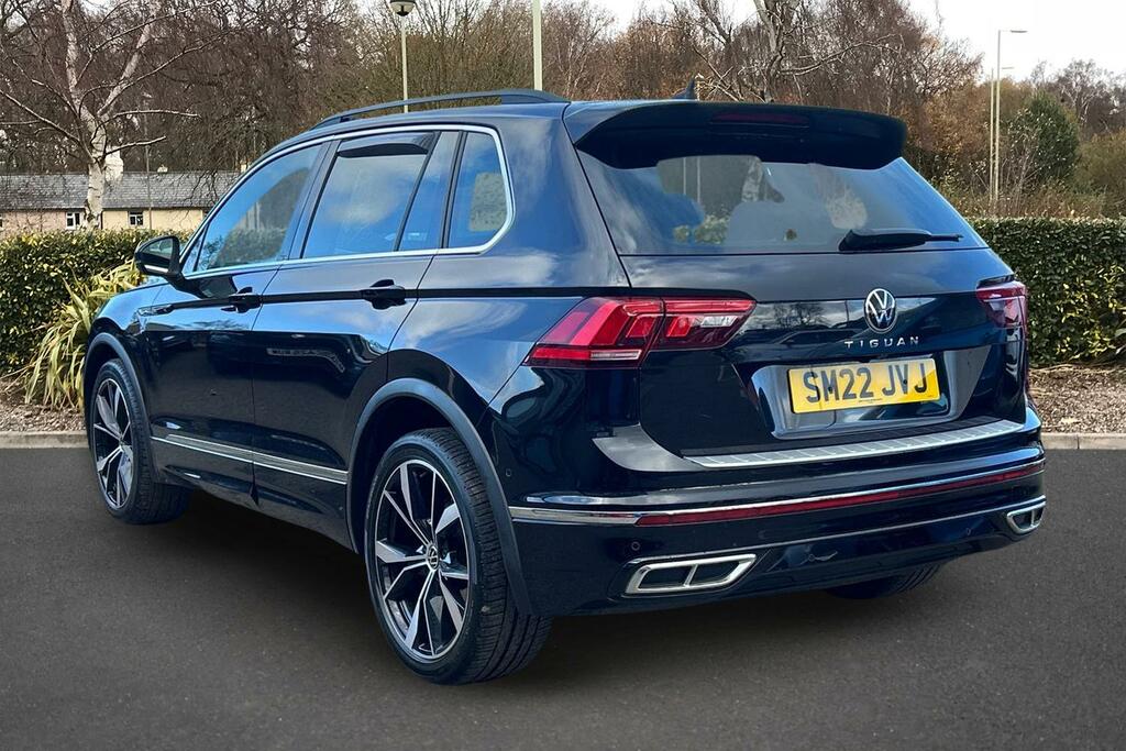 Volkswagen Tiguan 1.5 Tsi 150 R-line Dsg SM22JVJ Black #3