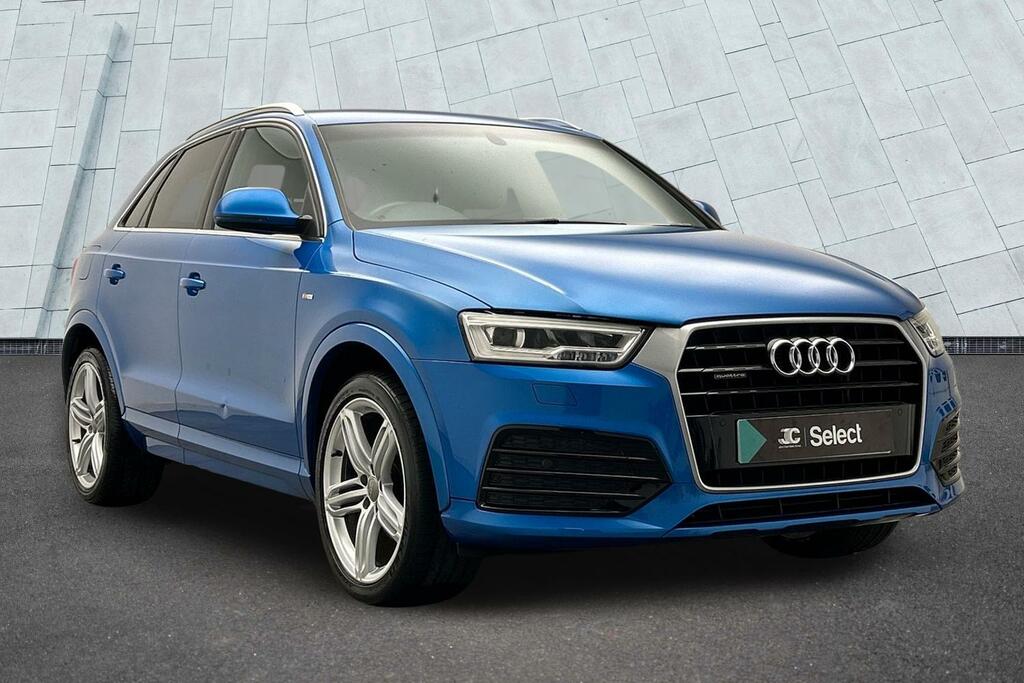 Audi Q3 2.0 Tdi S Line Plus S Tronic Quattro Euro 6 Ss Blue