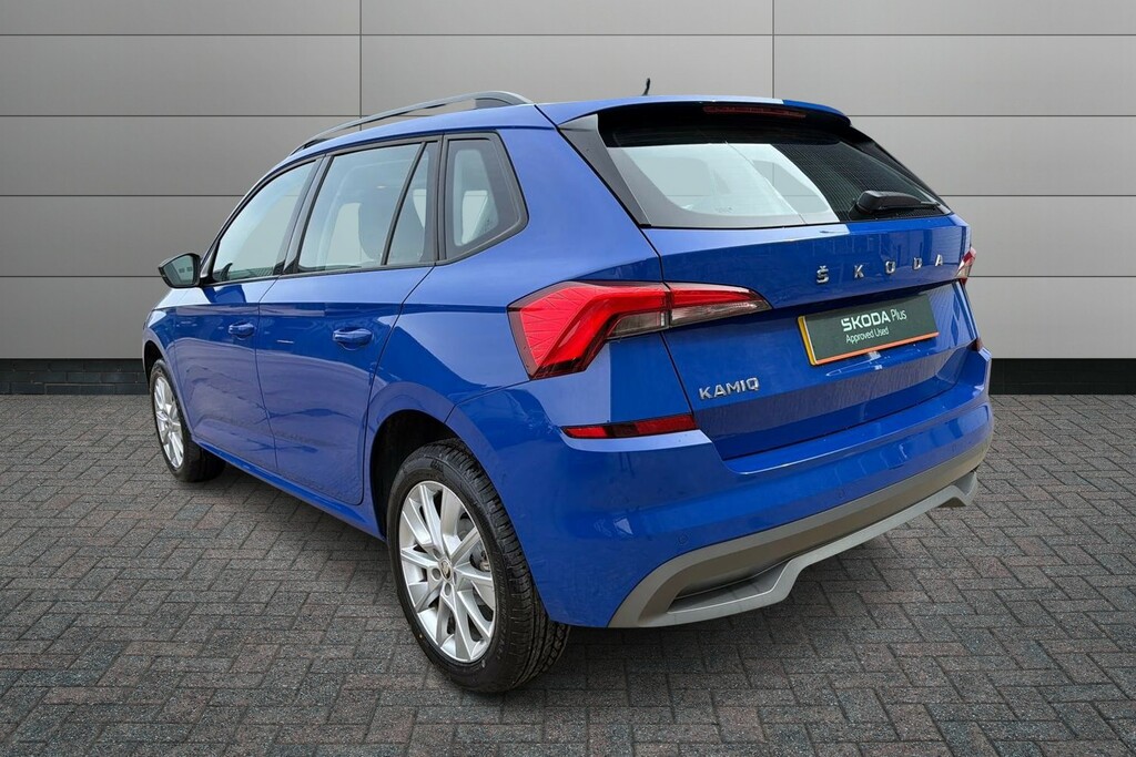 Skoda Kamiq 1.0 Tsi 110 Se Dsg HK72PNU Blue #3