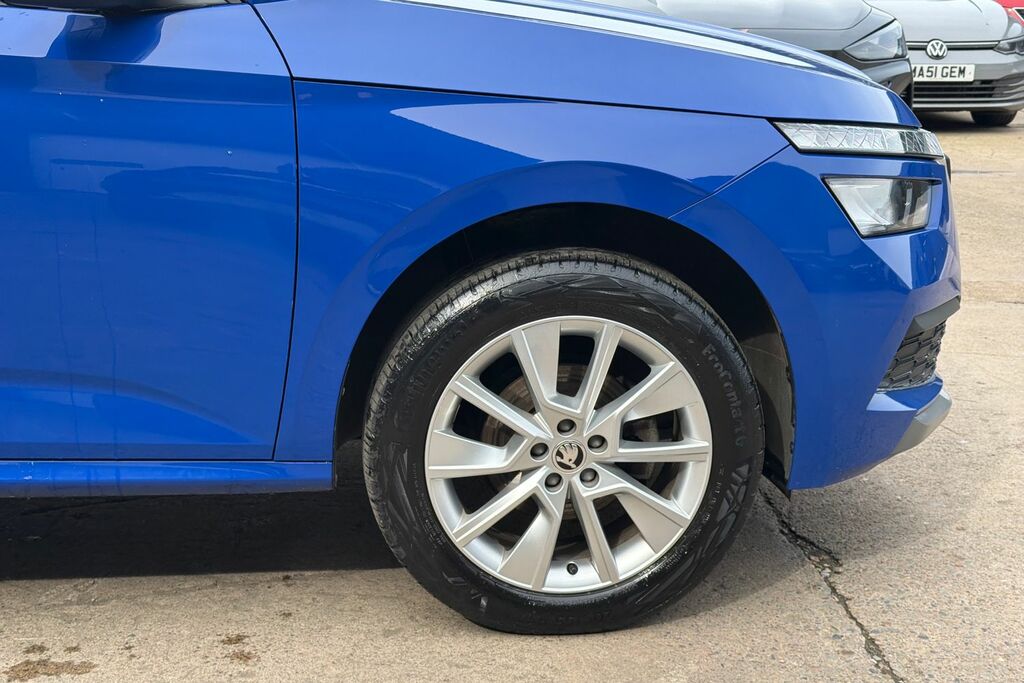 Skoda Kamiq 1.0 Tsi 110 Se Dsg HK72PNU Blue #5