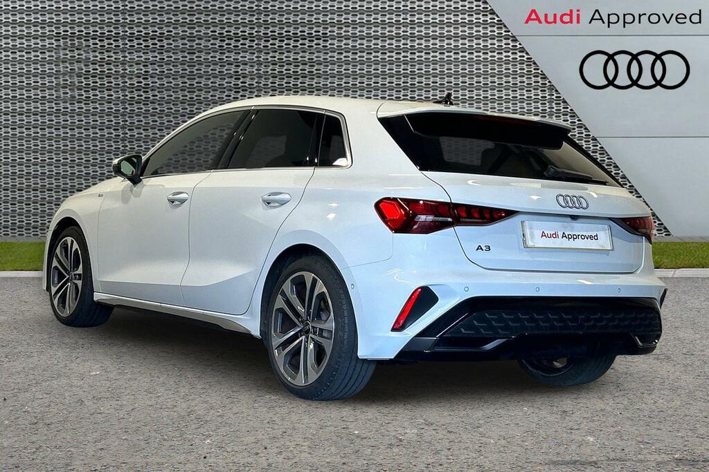Audi A3 Sportback S Line 35 Tfsi 150 Ps S Tronic NX25CYK White #3