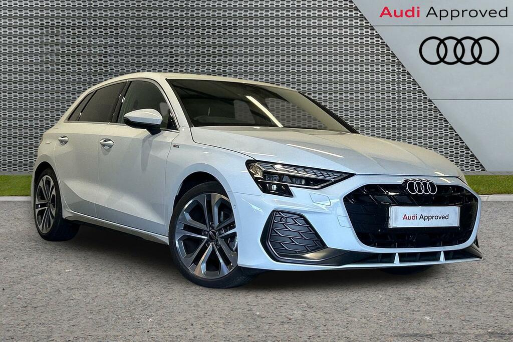 Audi A3 Sportback S Line 35 Tfsi 150 Ps S Tronic White