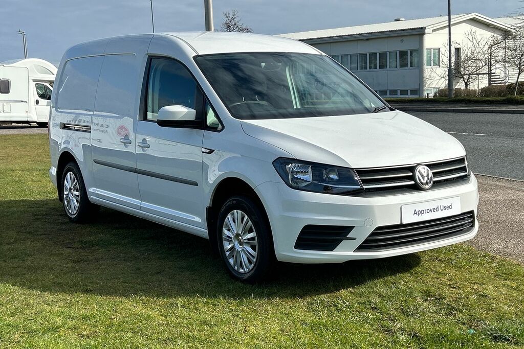 Volkswagen Caddy Maxi 2.0 Tdi Bluemotion Tech 102Ps Trendline Ac Van White