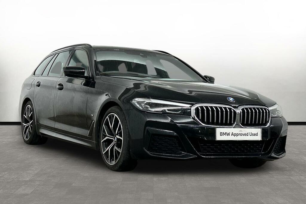 BMW 5 Series 520D M Sport Touring Black