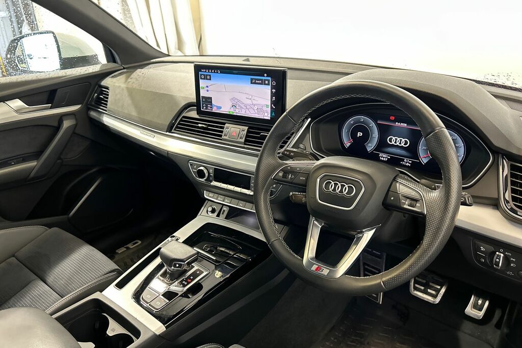 Audi Q5 S Line 40 Tdi Quattro 204 Ps S Tronic SV23YYR White #6