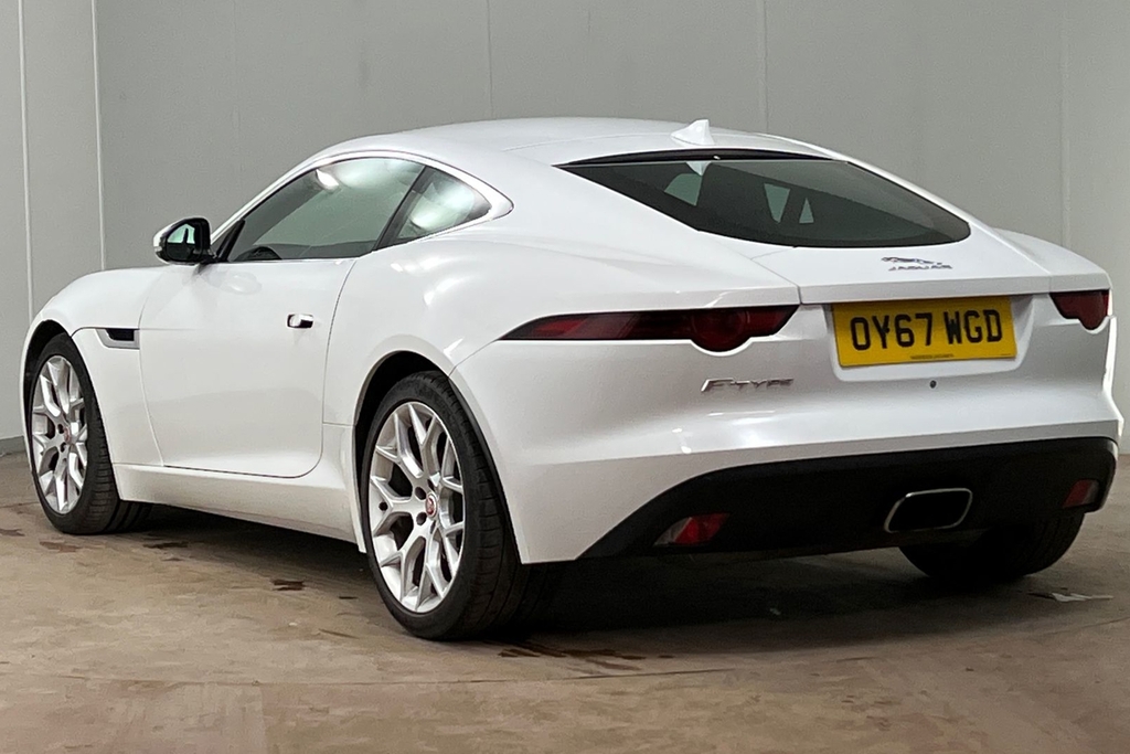 Jaguar F-Type I4 OY67WGD White #2
