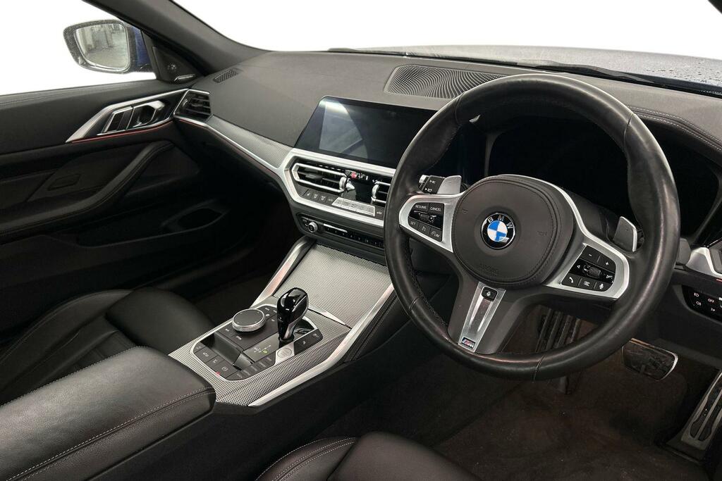 BMW 4 Series 420D M Sport Convertible ST23FXA Blue #6