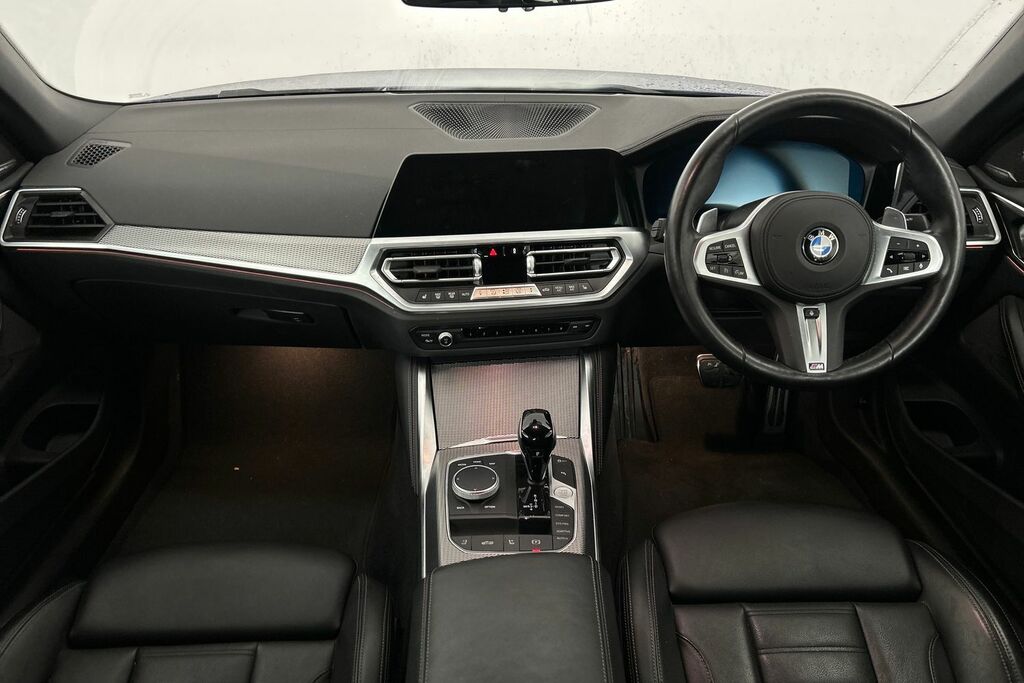 BMW 4 Series 420D M Sport Convertible ST23FXA Blue #4