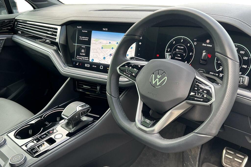 Volkswagen Touareg 3.0 V6 Tdi 4Motion 286 Black Edition Tip SK74GYE White #6
