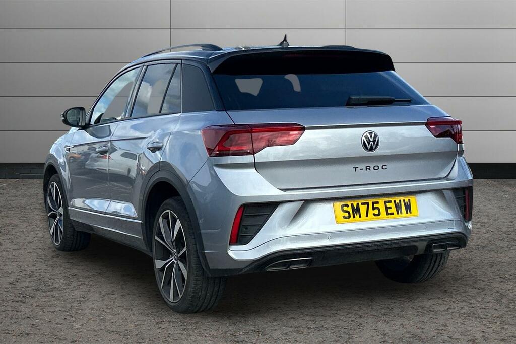 Volkswagen T-Roc 1.5 Tsi Black Edition Dsg SM75EWW Silver #3