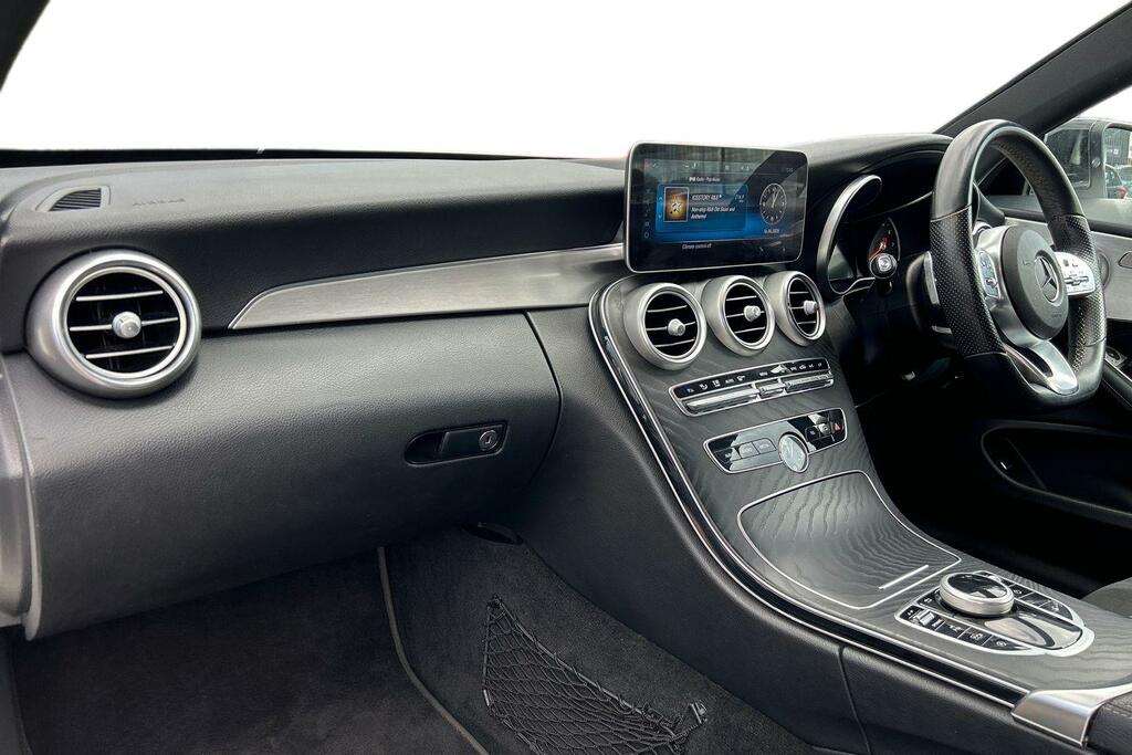 Mercedes-Benz C Class 1.5 C200 Mhev Amg Line G-tronic Euro 6 Ss VA69NFF White #6