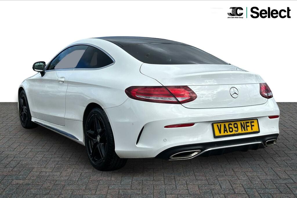 Mercedes-Benz C Class 1.5 C200 Mhev Amg Line G-tronic Euro 6 Ss VA69NFF White #4