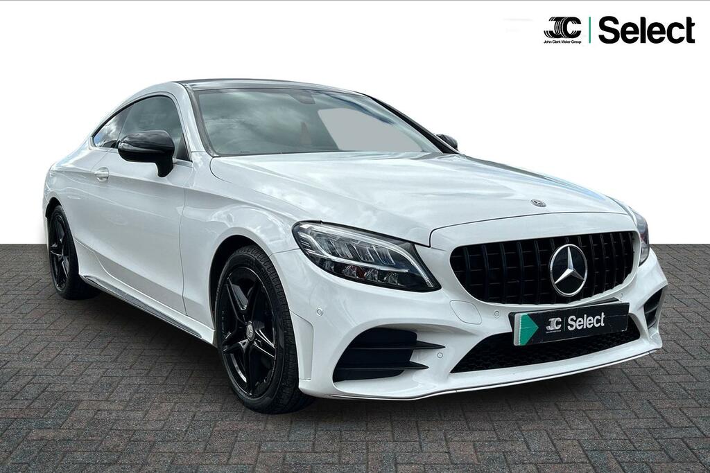 Mercedes-Benz C Class 1.5 C200 Mhev Amg Line G-tronic Euro 6 Ss White