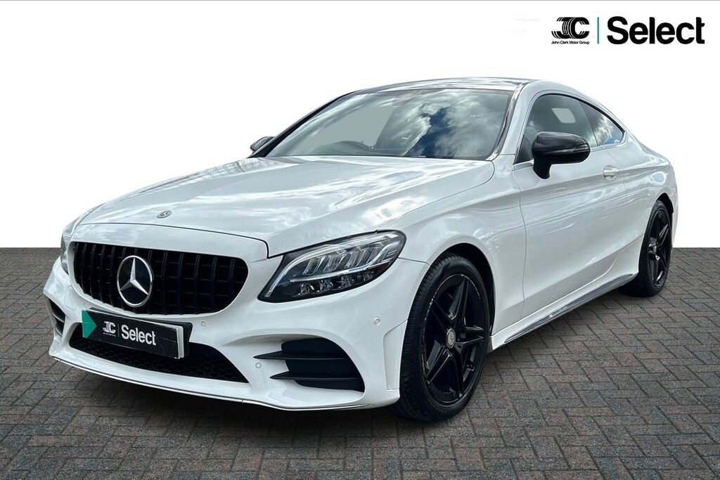 Mercedes-Benz C Class 1.5 C200 Mhev Amg Line G-tronic Euro 6 Ss VA69NFF White #3