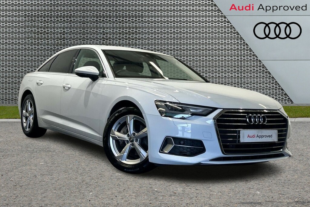 Audi A6 Sport 40 Tdi 204 Ps S Tronic White
