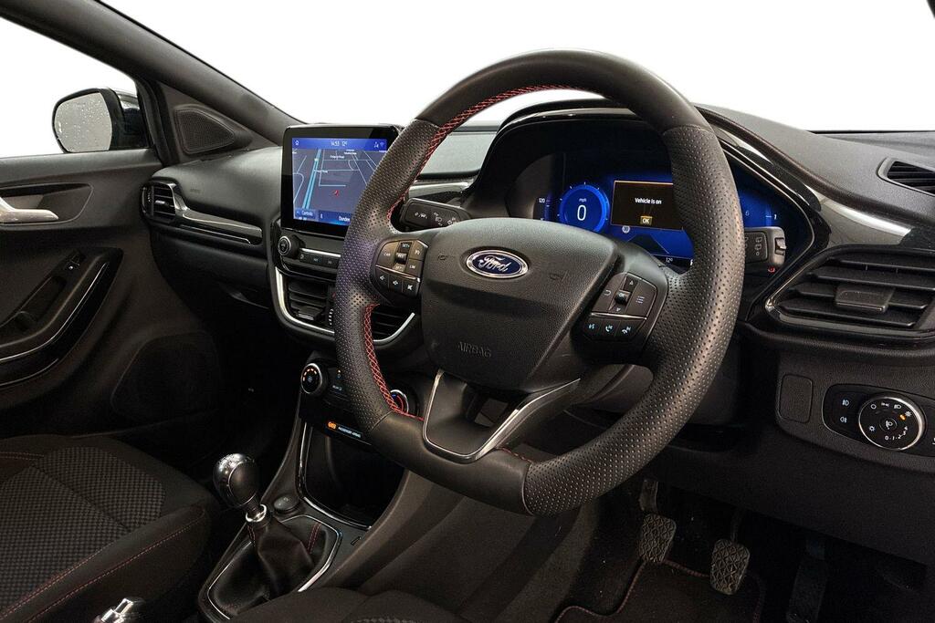 Ford Puma 1.0 Ecoboost Hybrid Mhev St-line LC22CWU Black #6