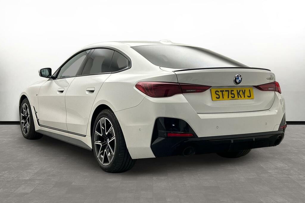 BMW 4 Series Gran Coupe 420I M Sport Gran Coupe ST75KYJ White #2