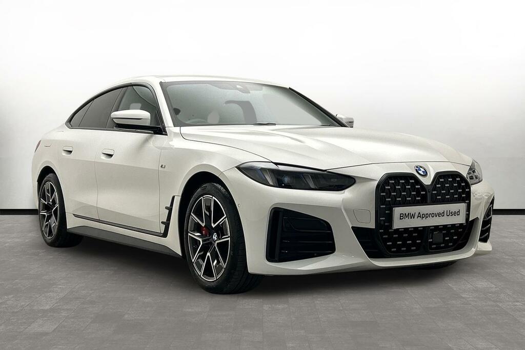 BMW 4 Series Gran Coupe 420I M Sport Gran Coupe White