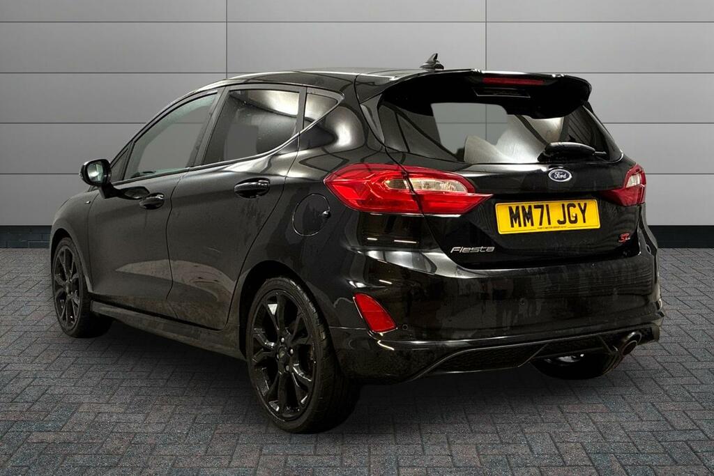 Ford Fiesta 1.0 Ecoboost Hybrid Mhev 155 St-line X Edition MM71JGY Black #3