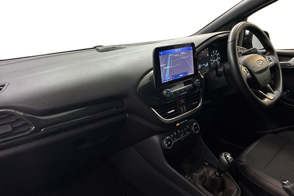 Ford Fiesta 1.0 Ecoboost Hybrid Mhev 155 St-line X Edition MM71JGY Black #2