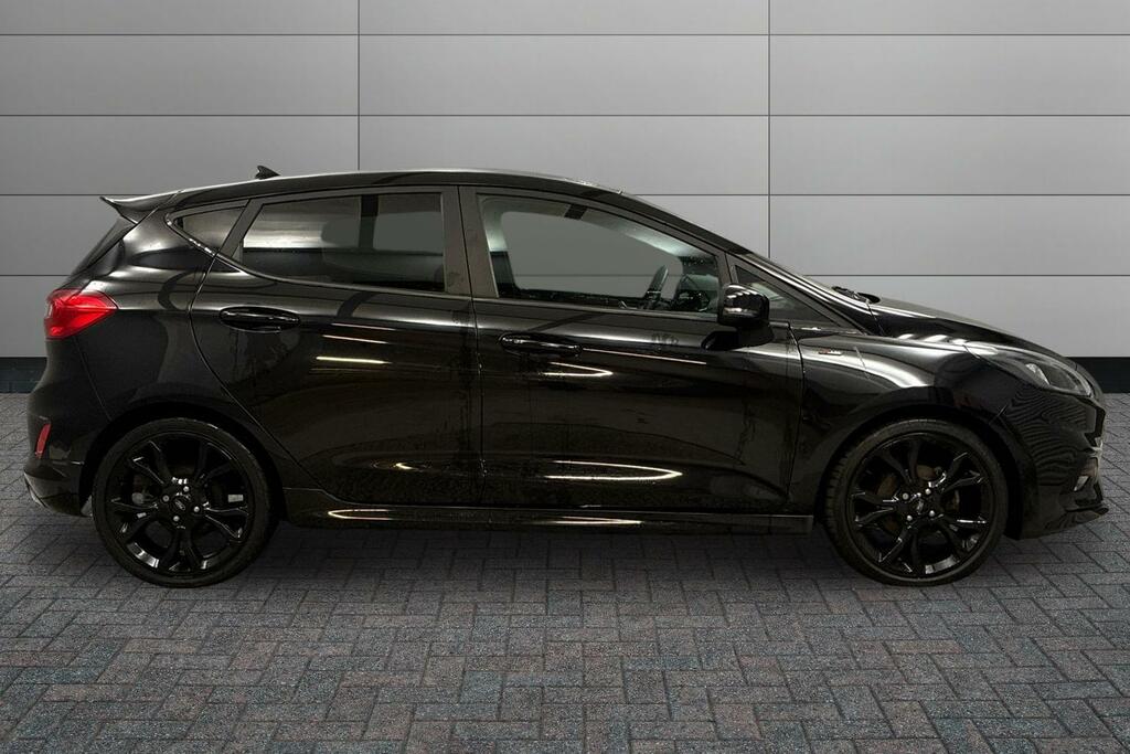 Ford Fiesta 1.0 Ecoboost Hybrid Mhev 155 St-line X Edition MM71JGY Black #4