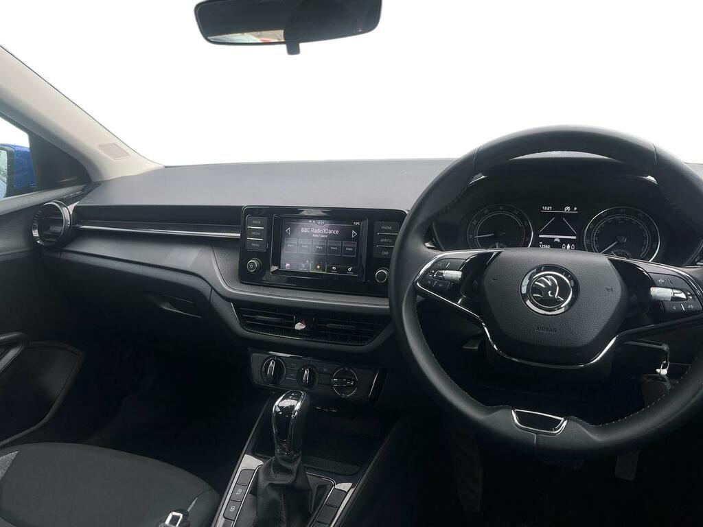 Skoda Fabia 1.0 Tsi 110Ps Se Comfort Dsg SV73PZM Blue #6