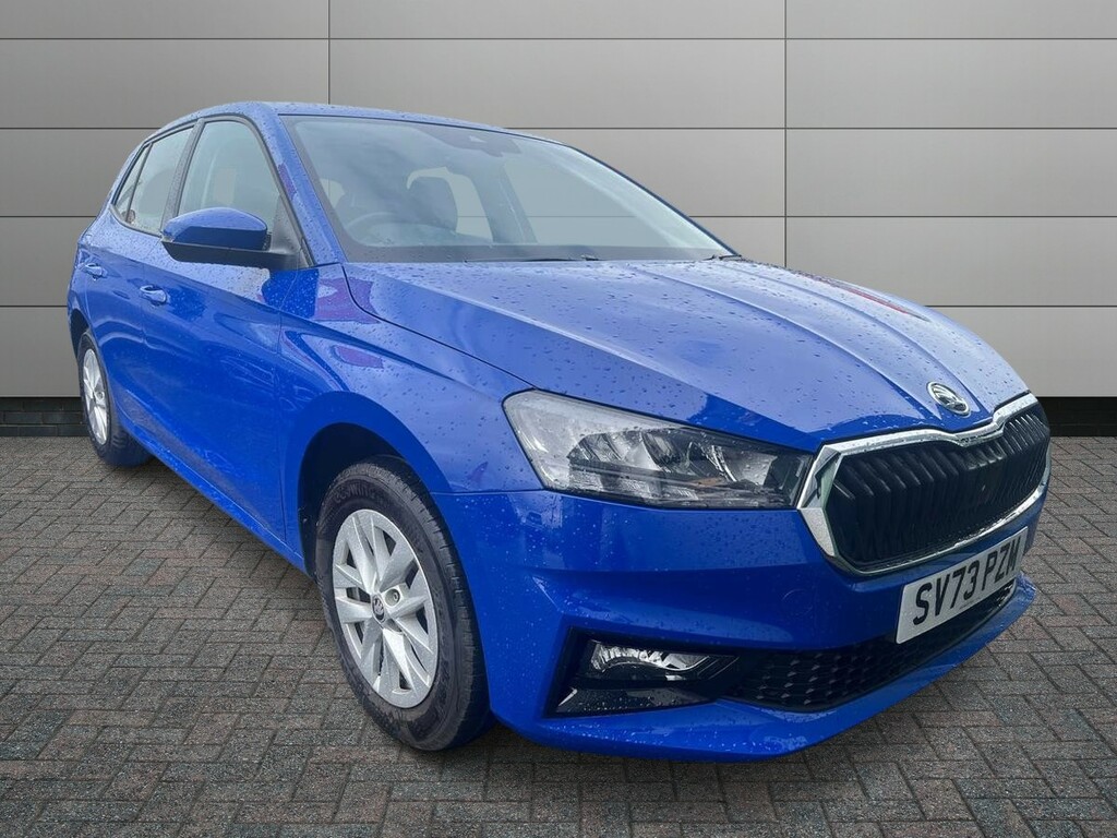 Skoda Fabia 1.0 Tsi 110Ps Se Comfort Dsg Blue