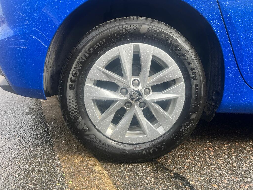 Skoda Fabia 1.0 Tsi 110Ps Se Comfort Dsg SV73PZM Blue #5