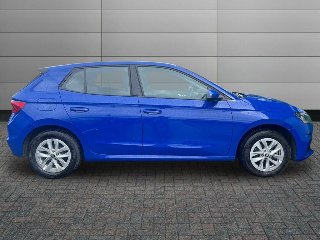 Skoda Fabia 1.0 Tsi 110Ps Se Comfort Dsg SV73PZM Blue #4