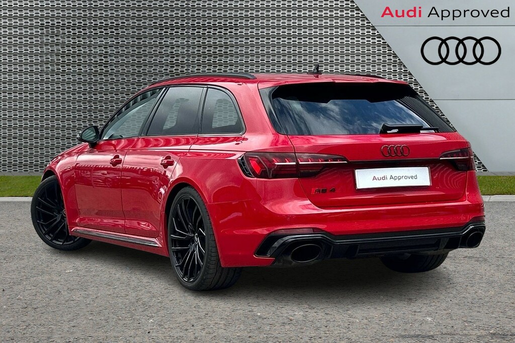 Audi RS4 Avant Rs 4 Avant Carbon Black 450 Ps Tiptronic SK72FCP Red #3