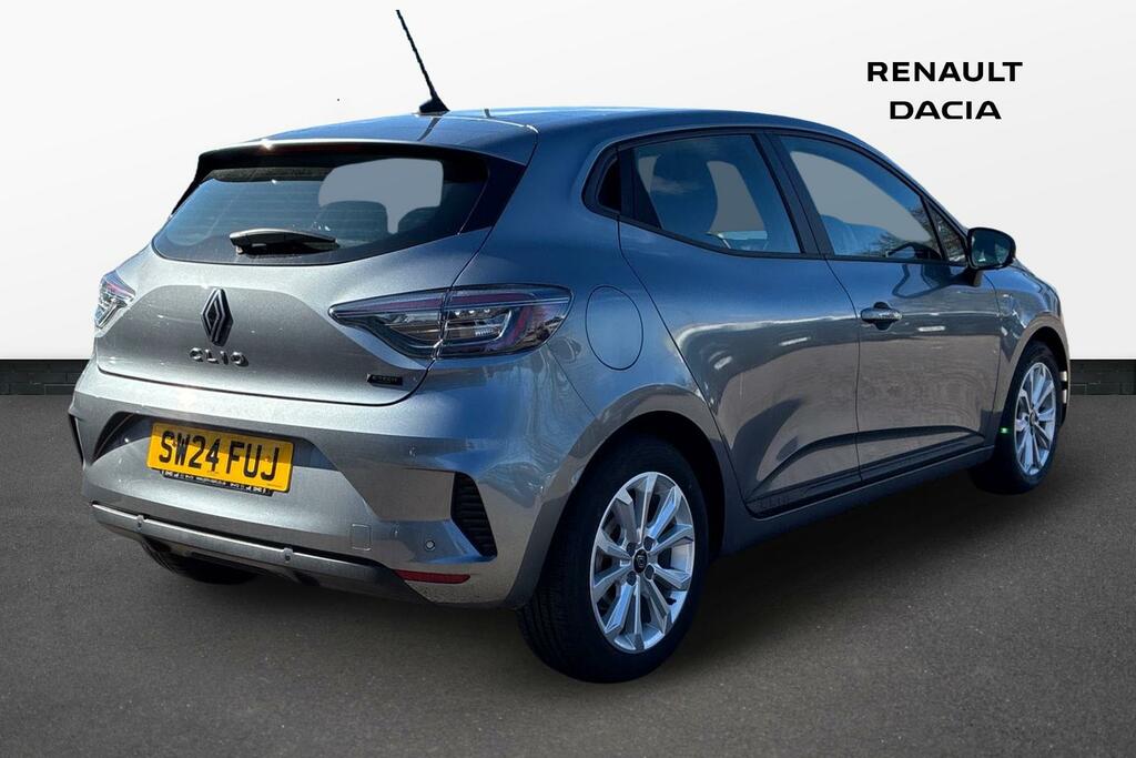 Renault Clio 1.6 E-tech Evolution Hatchback Hybrid A SW24FUJ Grey #3
