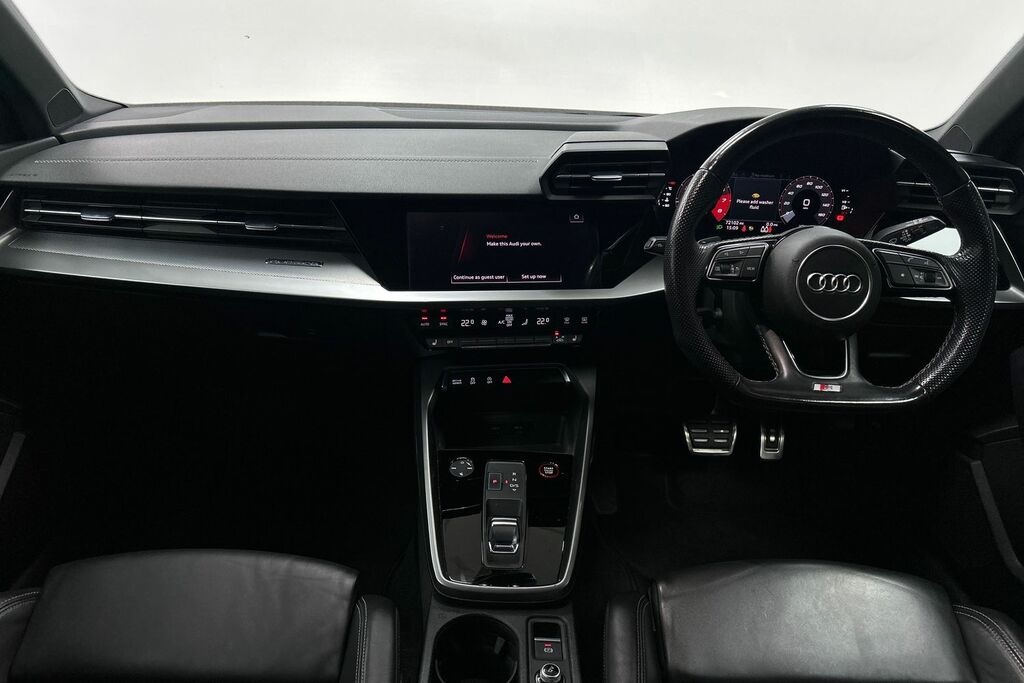 Audi S3 2.0 Tfsi Sportback S Tronic Quattro Euro 6 Ss 5 ML21GKJ Black #5