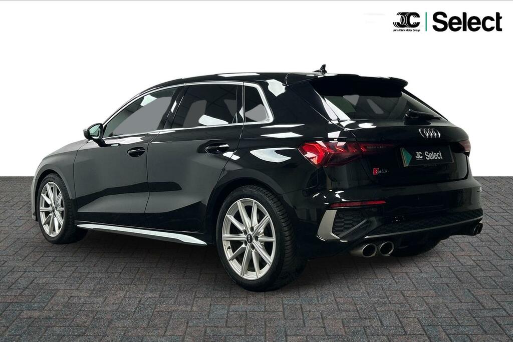 Audi S3 2.0 Tfsi Sportback S Tronic Quattro Euro 6 Ss 5 ML21GKJ Black #4