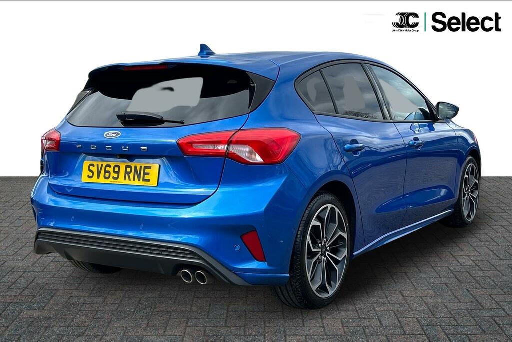 Ford Focus 1.0T Ecoboost St-line X Euro 6 Ss SV69RNE Blue #2