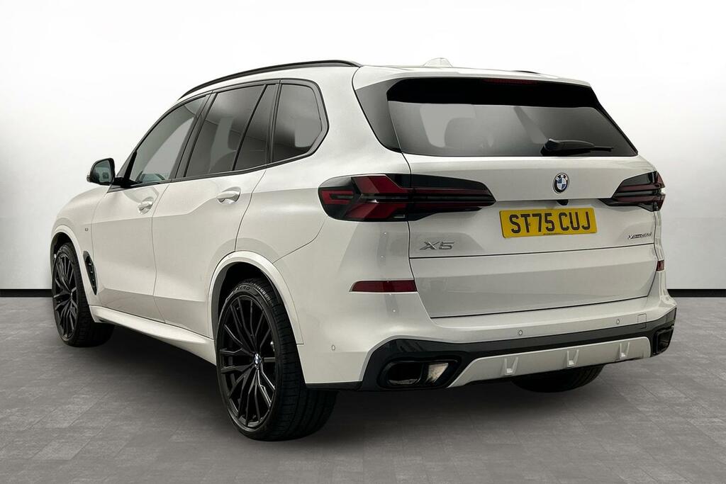 BMW X5 3.0 30D Mht M Sport Steptronic Xdrive Euro 6 Ss ST75CUJ White #2