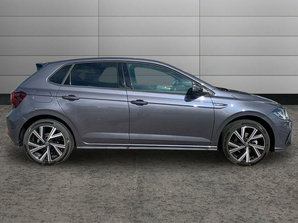 Volkswagen Polo 1.0 Tsi 110 R-line Dsg EX73XMT Grey #4