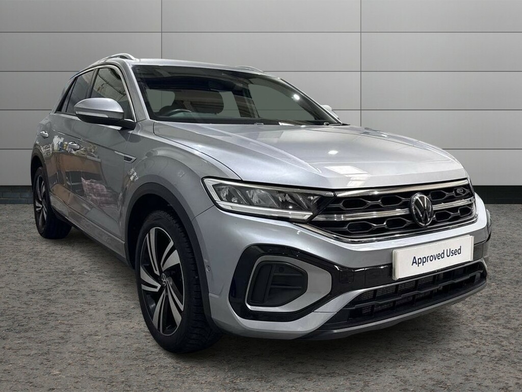 Volkswagen T-Roc 1.5 Tsi R-line Dsg Silver