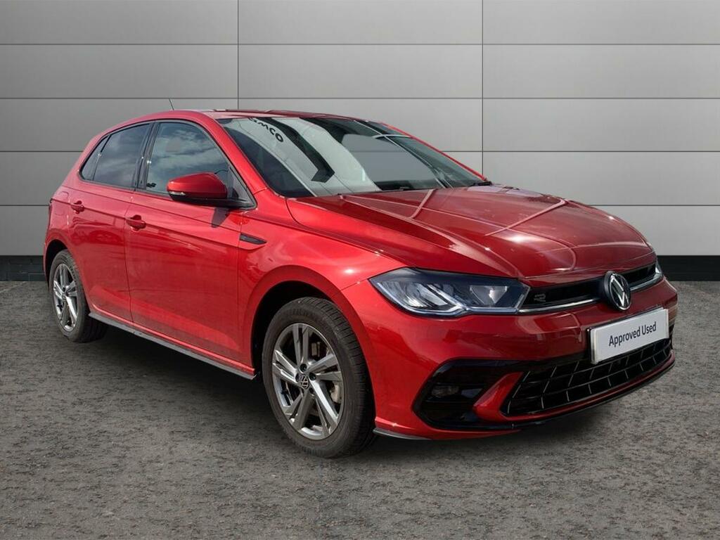 Volkswagen Polo 1.0 Tsi 115 R-line Dsg SY25RHK Red #2