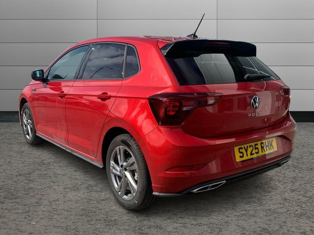 Volkswagen Polo 1.0 Tsi 115 R-line Dsg SY25RHK Red #5