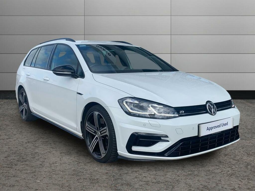 Volkswagen Golf 2.0 Tsi 300 R 4Motion Dsg White