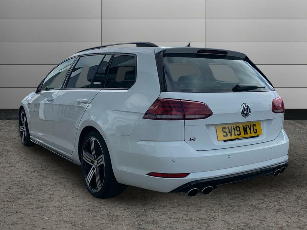Volkswagen Golf 2.0 Tsi 300 R 4Motion Dsg SV19WYG White #3