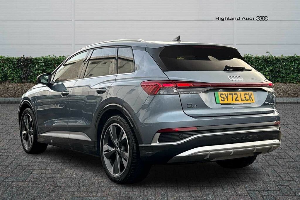 Audi Q4 E Tron E-tron S Line 50 Quattro SY72LCK Blue #3