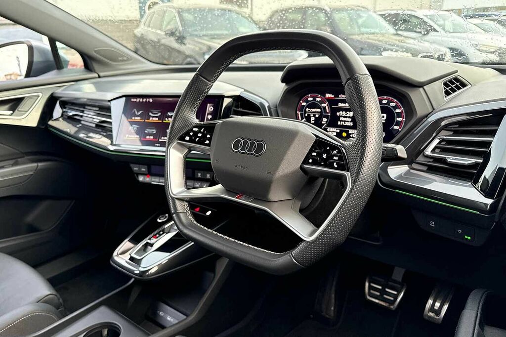Audi Q4 E Tron E-tron S Line 50 Quattro SY72LCK Blue #6